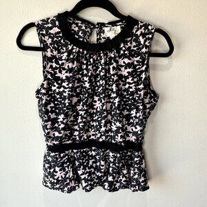 Milly Silk Button Side Sleeveless Top 4